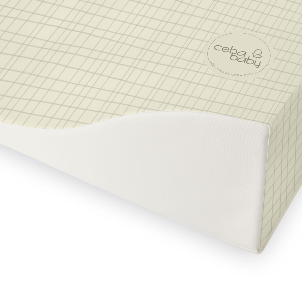 CEBA Podložka prebaľovacia 2-hranná mäkká COSY (50x70) Liška écru